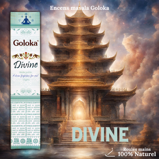 Encens Goloka " Divine" - Douceurs des âmes - Boutique ésotérique